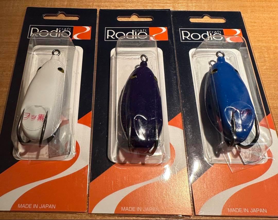ロデオクラフト プチボンバー 6セット 雷魚フロッグ 8月後半結果